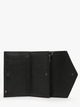 Leather Madras Wallet Purse Etrier Pink madras EMAD701-vue-porte
